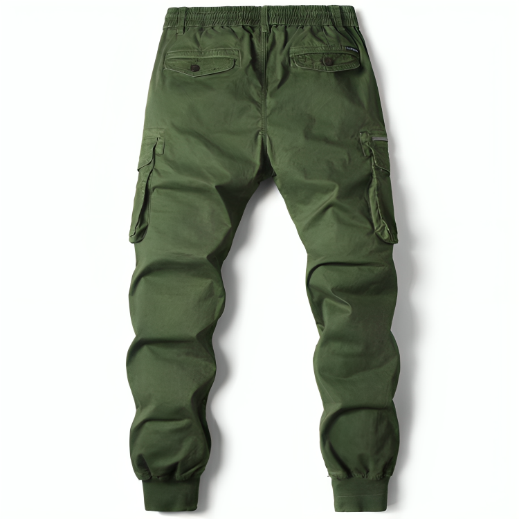 Mens Cotton Cargo Trousers - Edward Fraiser
