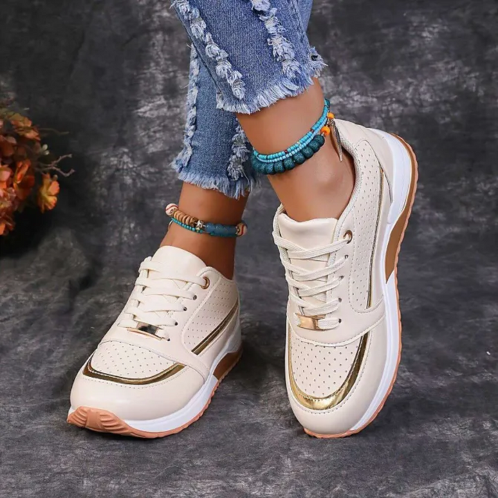 Verona Lace-Up Walking Sneakers