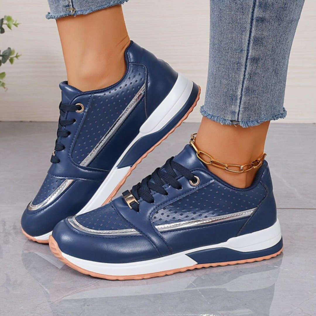 Verona Lace-Up Walking Sneakers