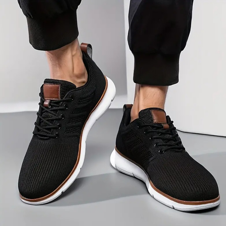 Men’s Lightweight Breathable Knit Running Sneakers