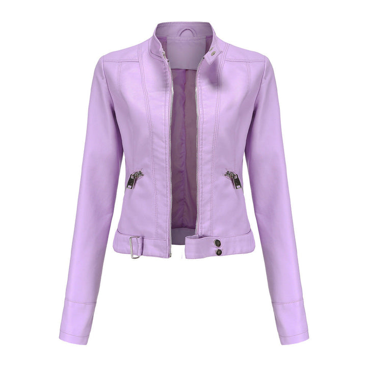 Selene Faux Leather Biker Jacket