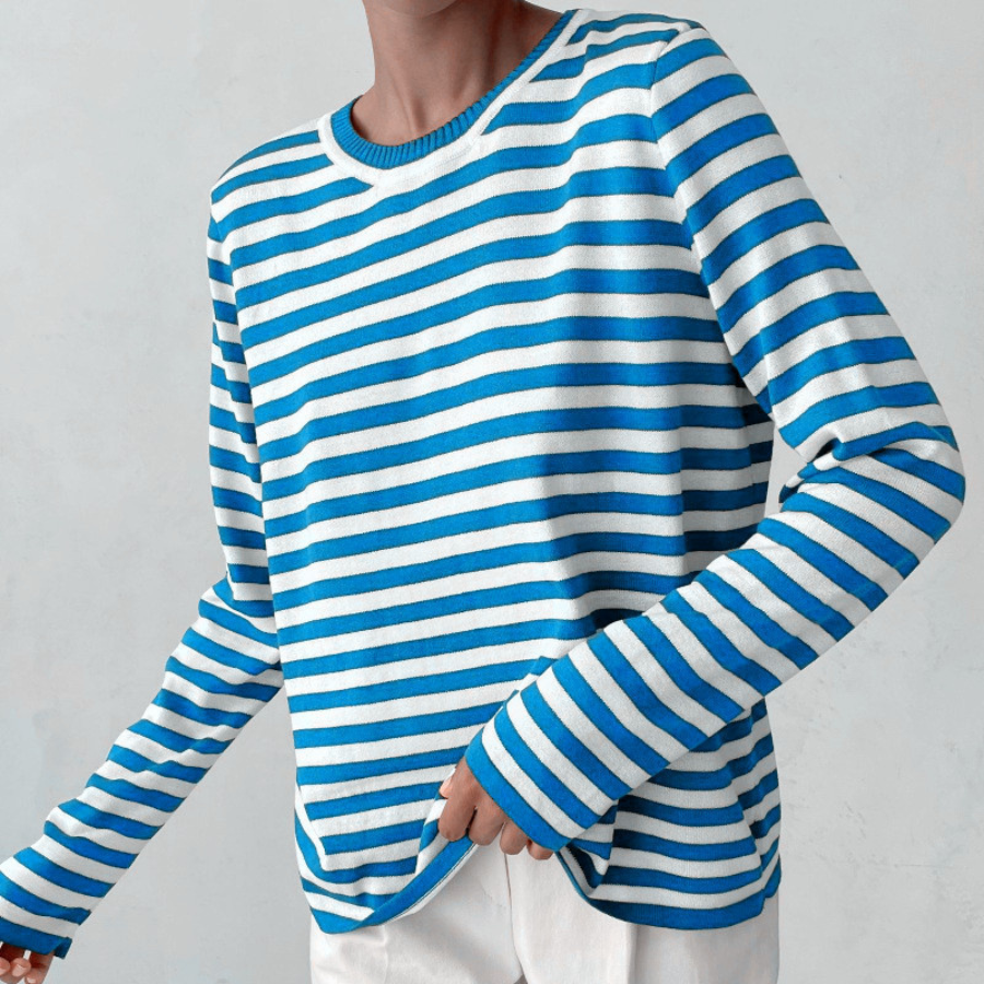 Emilia Striped Cotton Long Sleeve