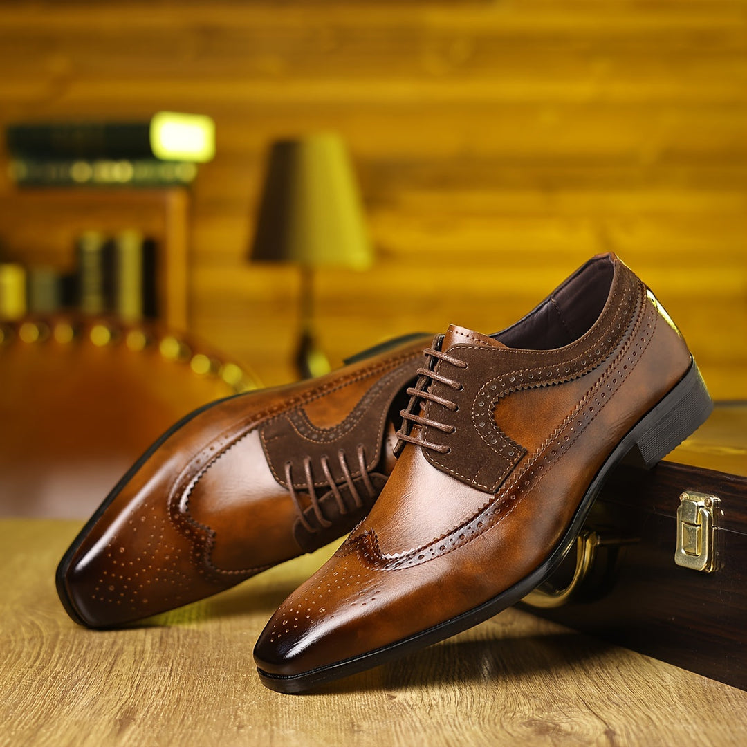 Valmont Oxford Brogue Shoes
