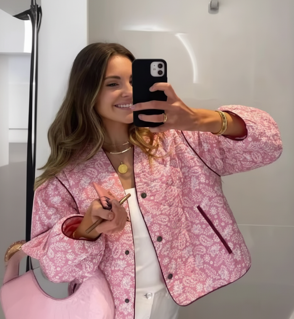 Maribel Floral Quilted Jacket