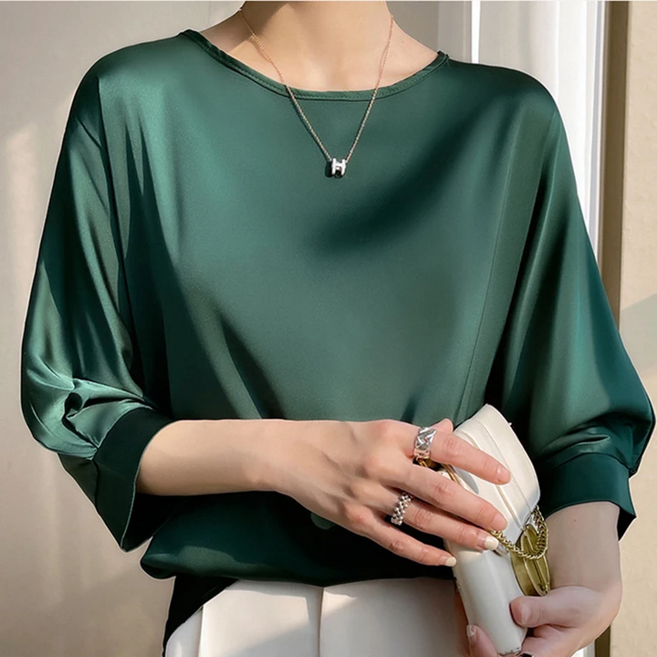 Florence Satin Blouse