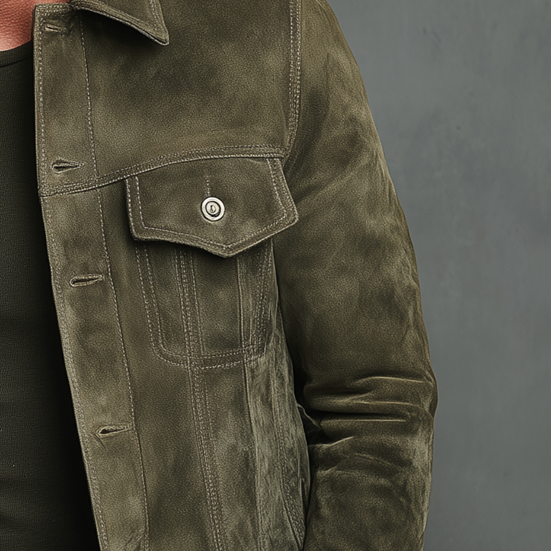 Jackson Suede Casual Jacket