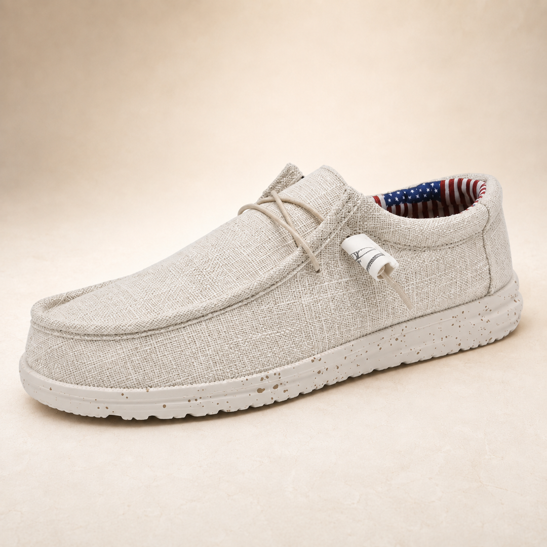 Valerio Men’s Woven Comfort Loafers