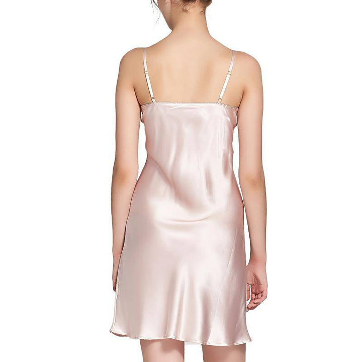 The Serene Silk Slip Dress