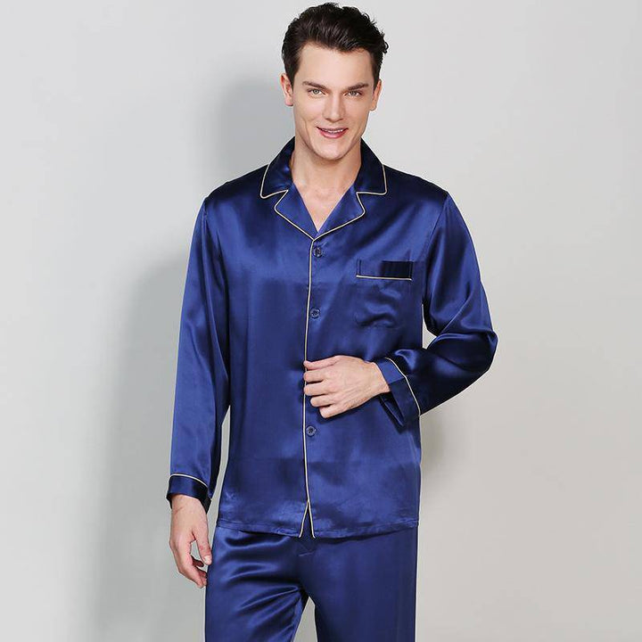 The Preston Men’s Silk Pajama Set