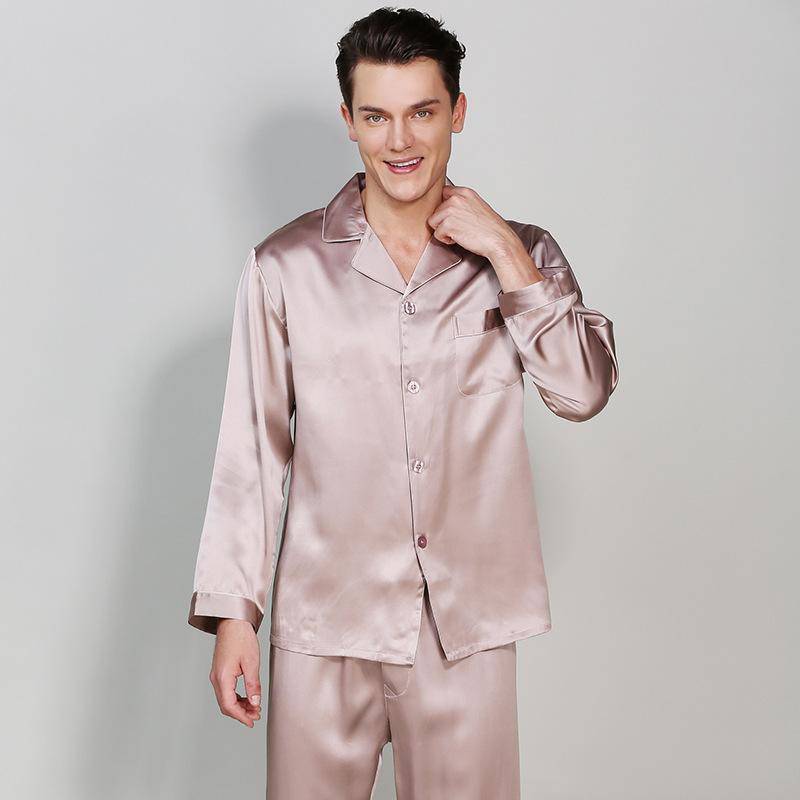 The Preston Men’s Silk Pajama Set