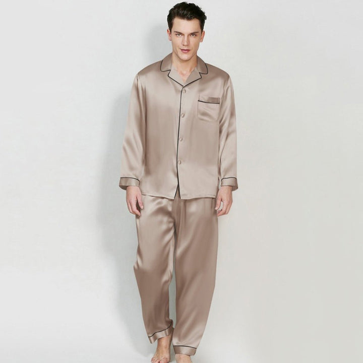 The Preston Men’s Silk Pajama Set