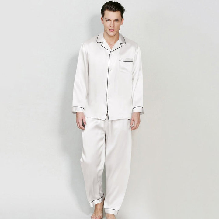 The Preston Men’s Silk Pajama Set