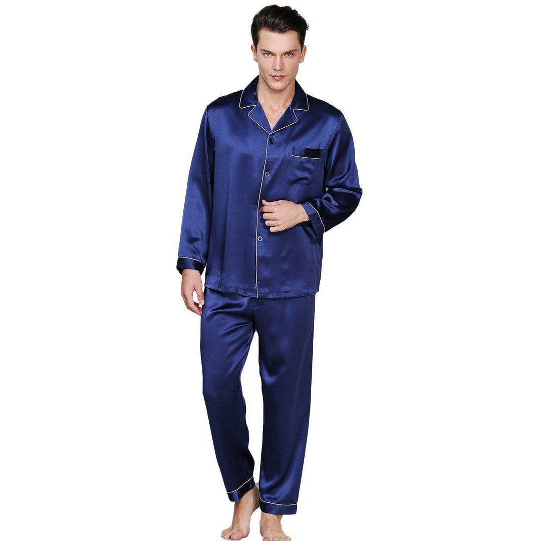 The Preston Men’s Silk Pajama Set