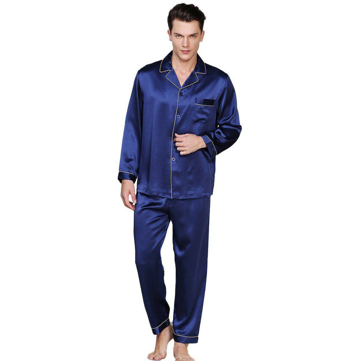 The Preston Men’s Silk Pajama Set