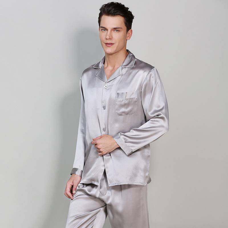 The Preston Men’s Silk Pajama Set