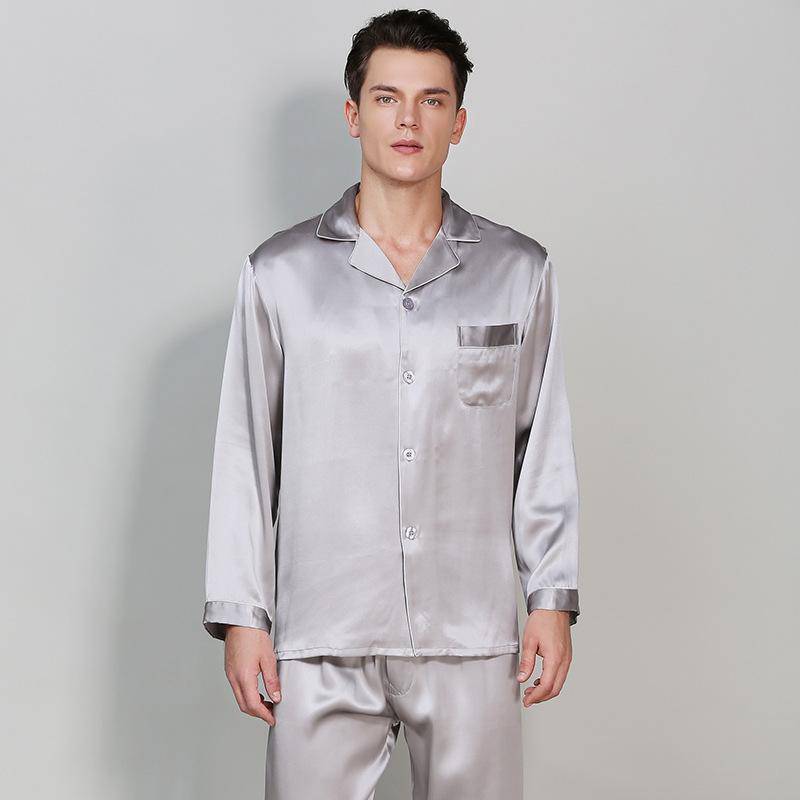 The Preston Men’s Silk Pajama Set