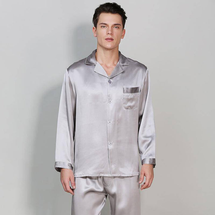 The Preston Men’s Silk Pajama Set