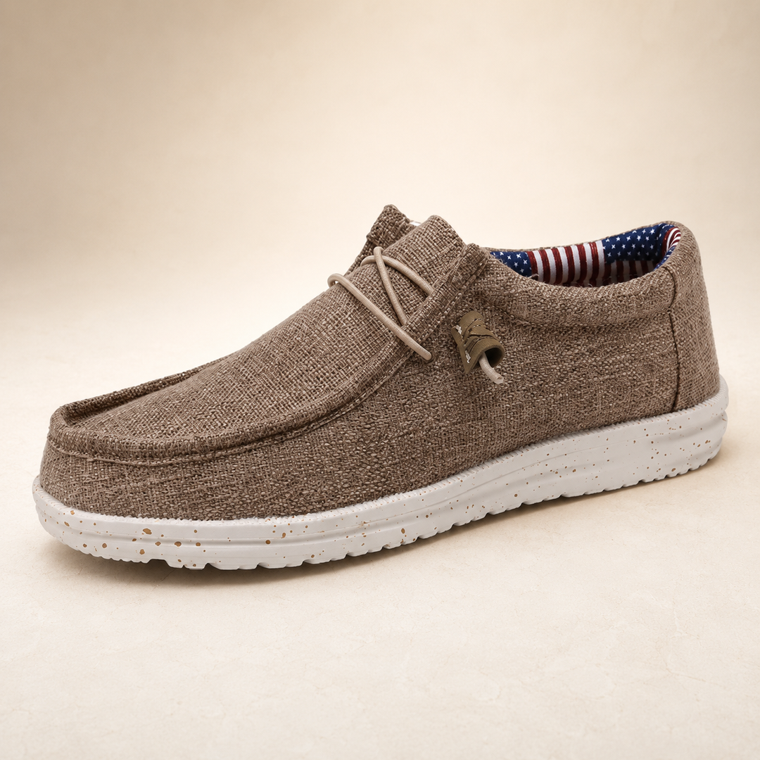 Valerio Men’s Woven Comfort Loafers