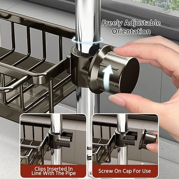 The FlowMax Faucet Storage Rack