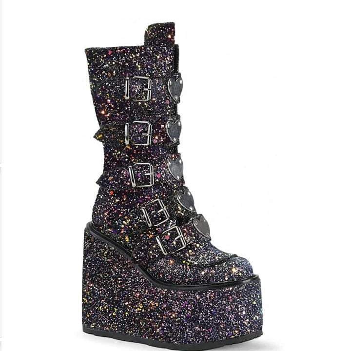 Cosmic Rebel Platform Boots