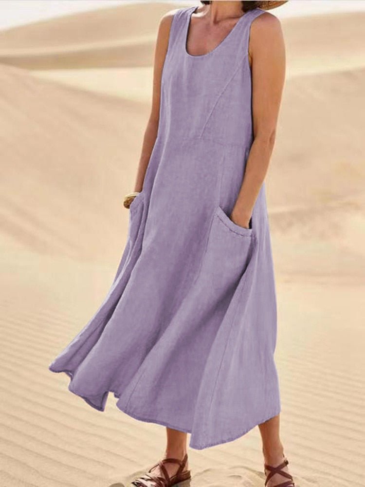 Valencia Lightweight Maxi Dress