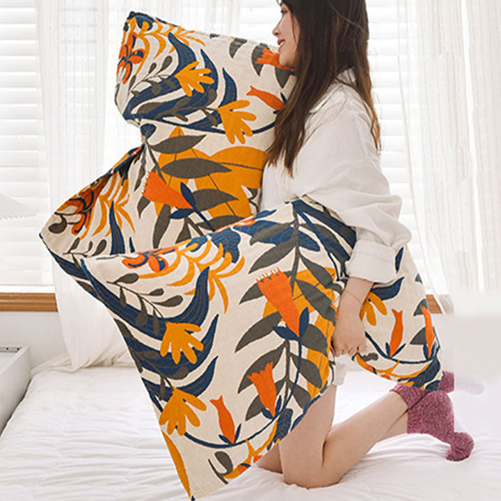 Soft Bloom Cotton Pillow Towels (2-Pack)