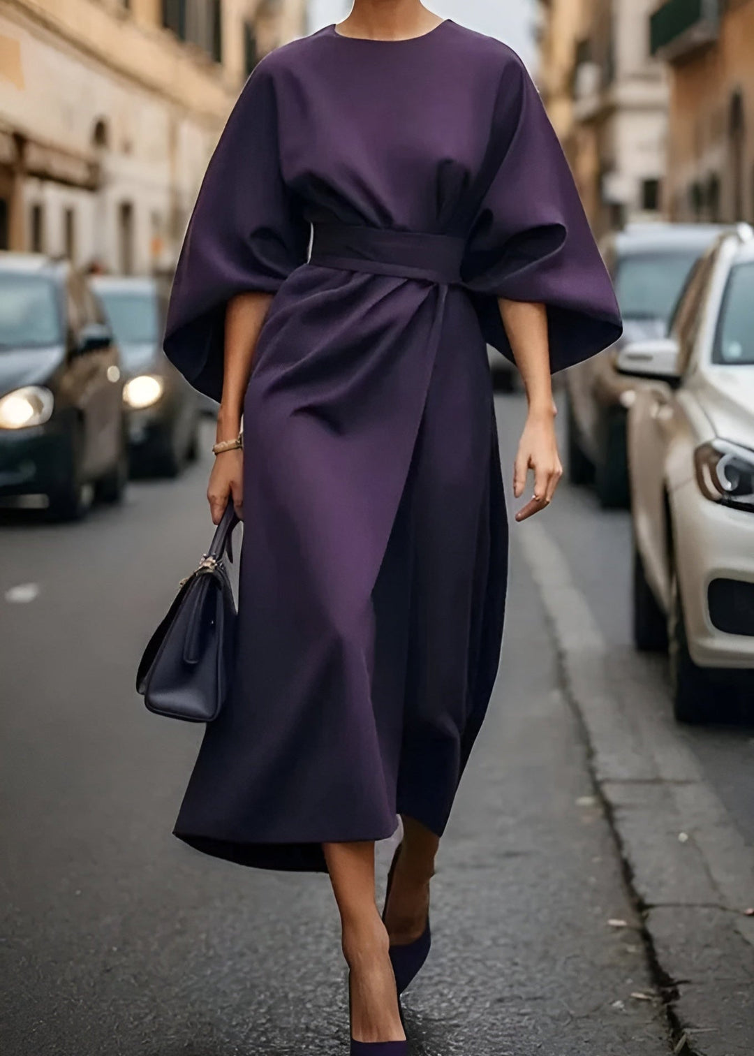 Verona Belted Maxi Dress