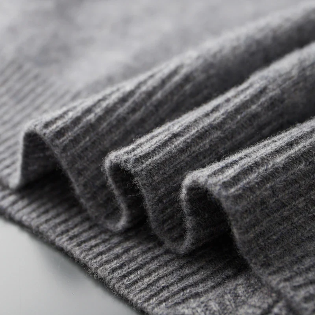 Marlow Merino Wool Zip Sweater