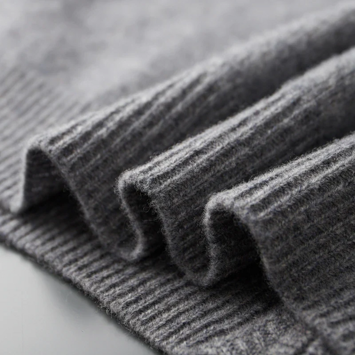 Marlow Merino Wool Zip Sweater