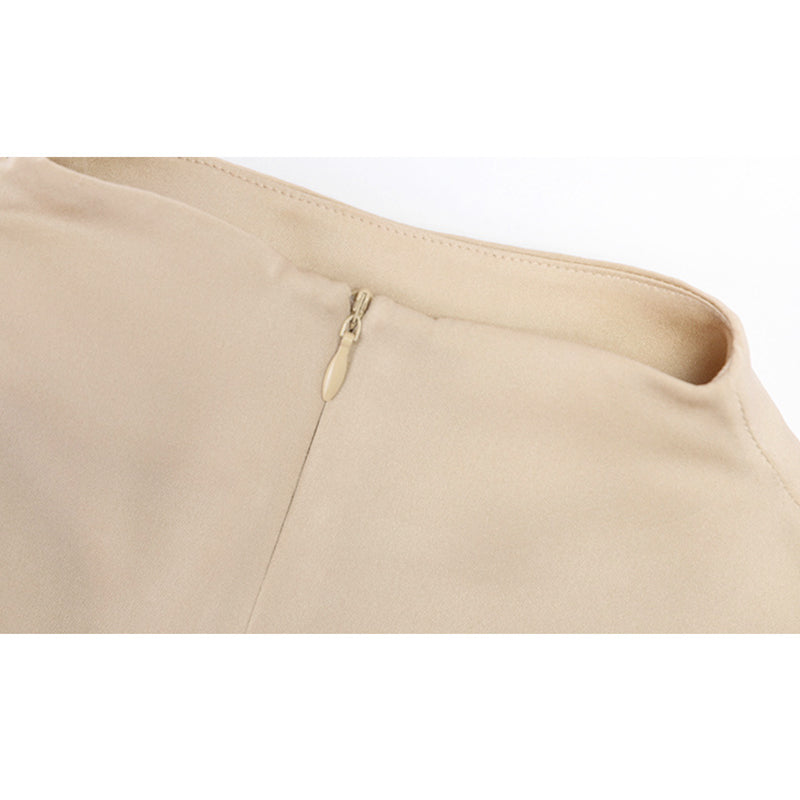 The Celeste Draped Silk Blouse