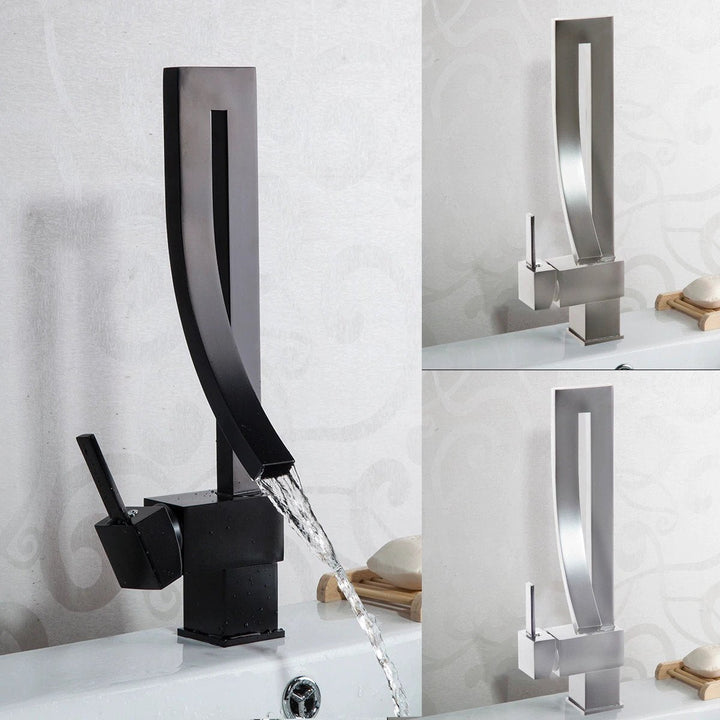 Chrome Brass Cambered Faucet