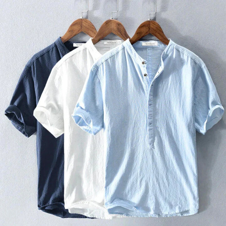 Malaga Premium Linen Shirt - Edward Fraiser