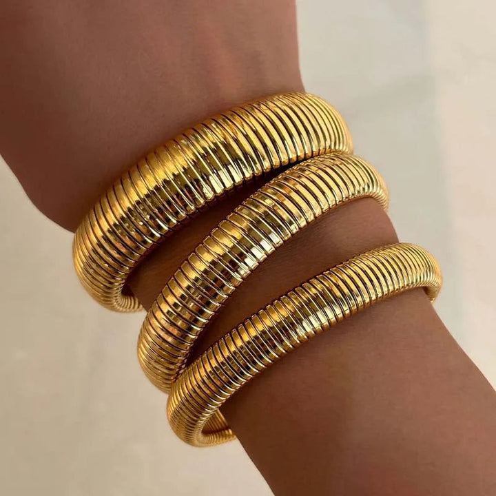 Luxe Coil Bracelet Set