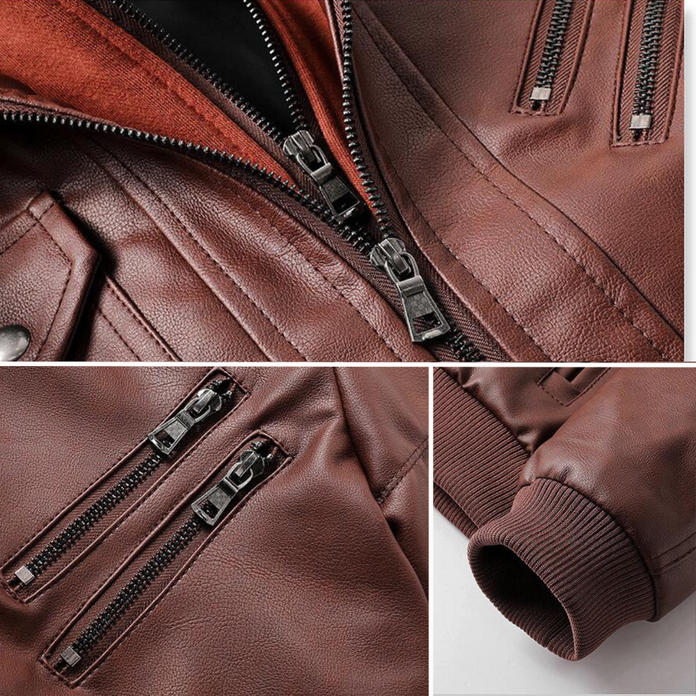 Archibald Premium Leather Jacket - Edward Fraiser