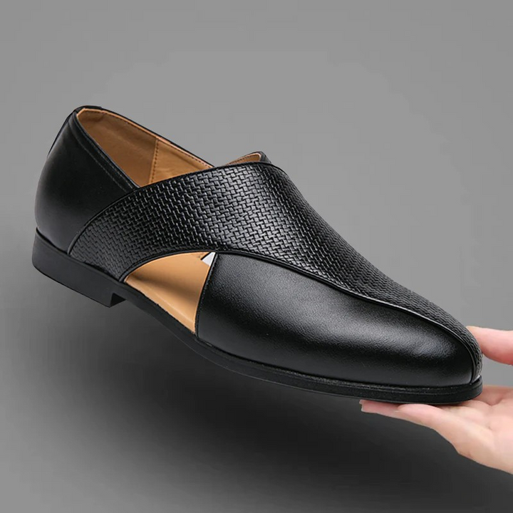 Como Genuine Leather Minimalist Men’s Loafers