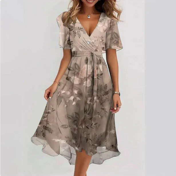 Florence Wrap Midi Dress