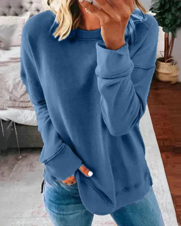 Riverton Fleece Longline Sweatshirt