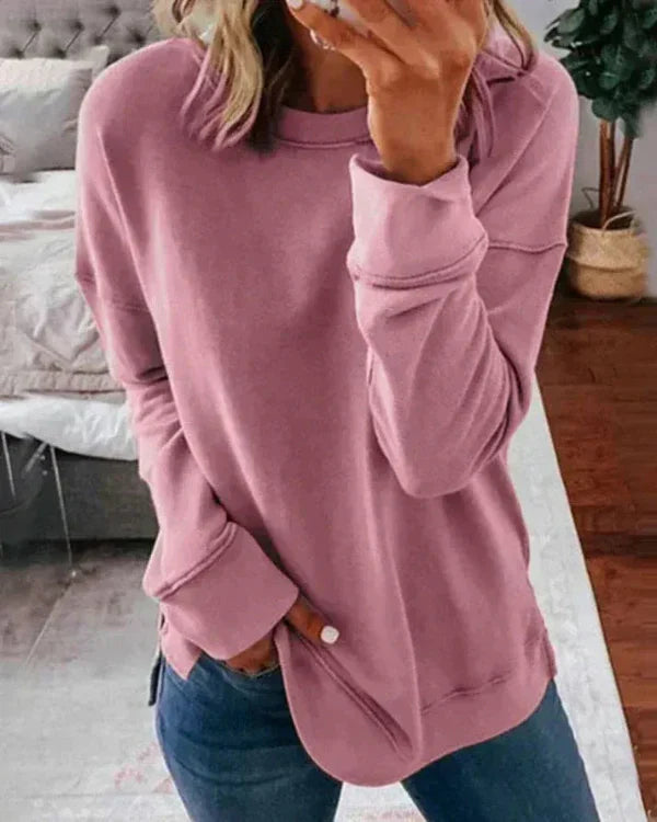 Riverton Fleece Longline Sweatshirt