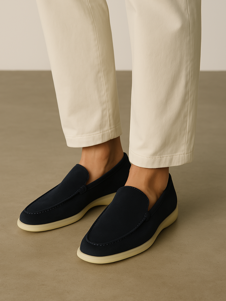 Harrison Suede Slip-On Loafers