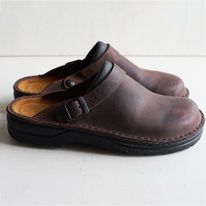 Hawthorn Leather Clog Mules