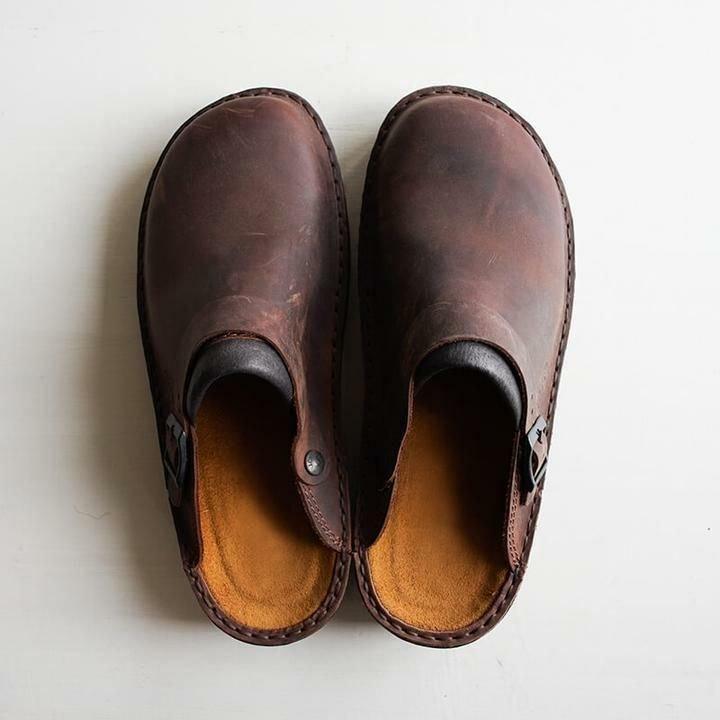 Hawthorn Leather Clog Mules