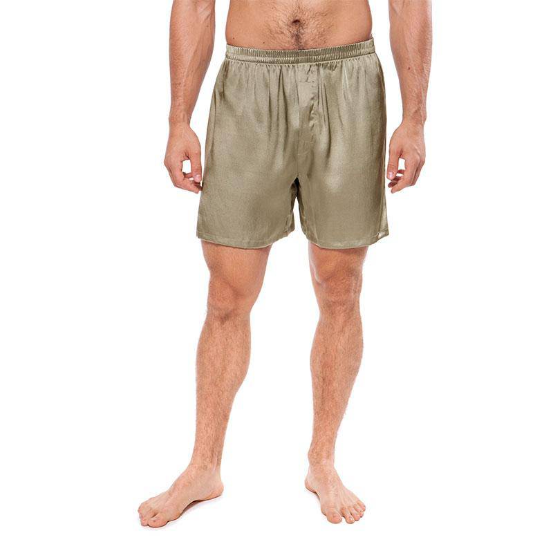 The Solace Men’s Silk Lounge Shorts