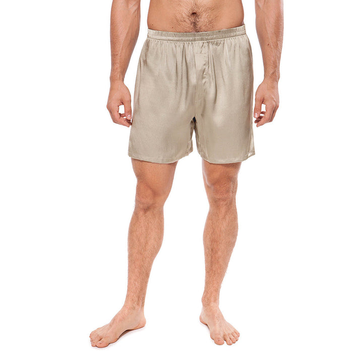 The Solace Men’s Silk Lounge Shorts
