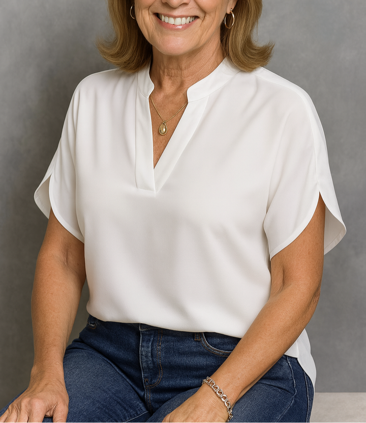 Marlow V-Neck Blouse