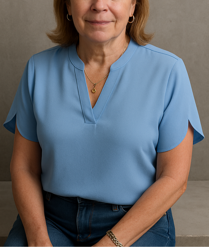 Marlow V-Neck Blouse