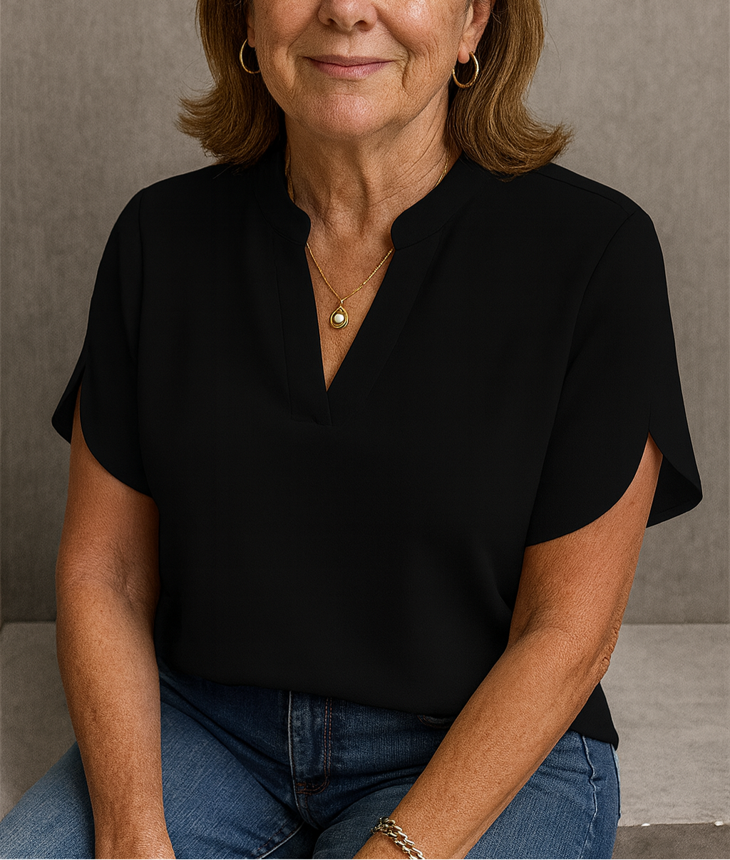 Marlow V-Neck Blouse