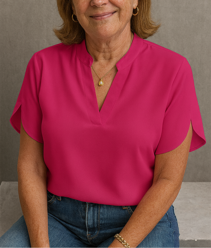 Marlow V-Neck Blouse