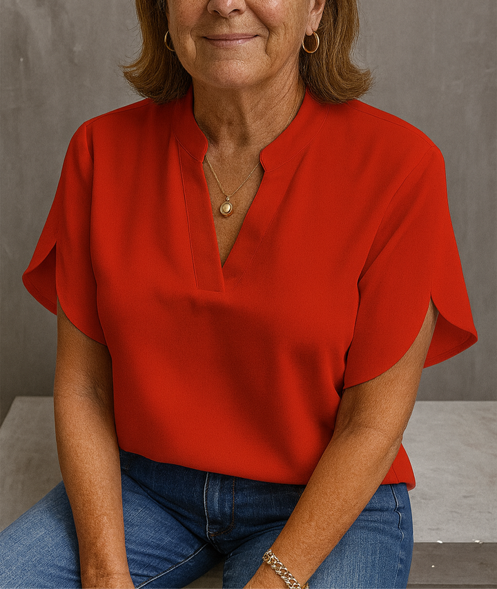Marlow V-Neck Blouse