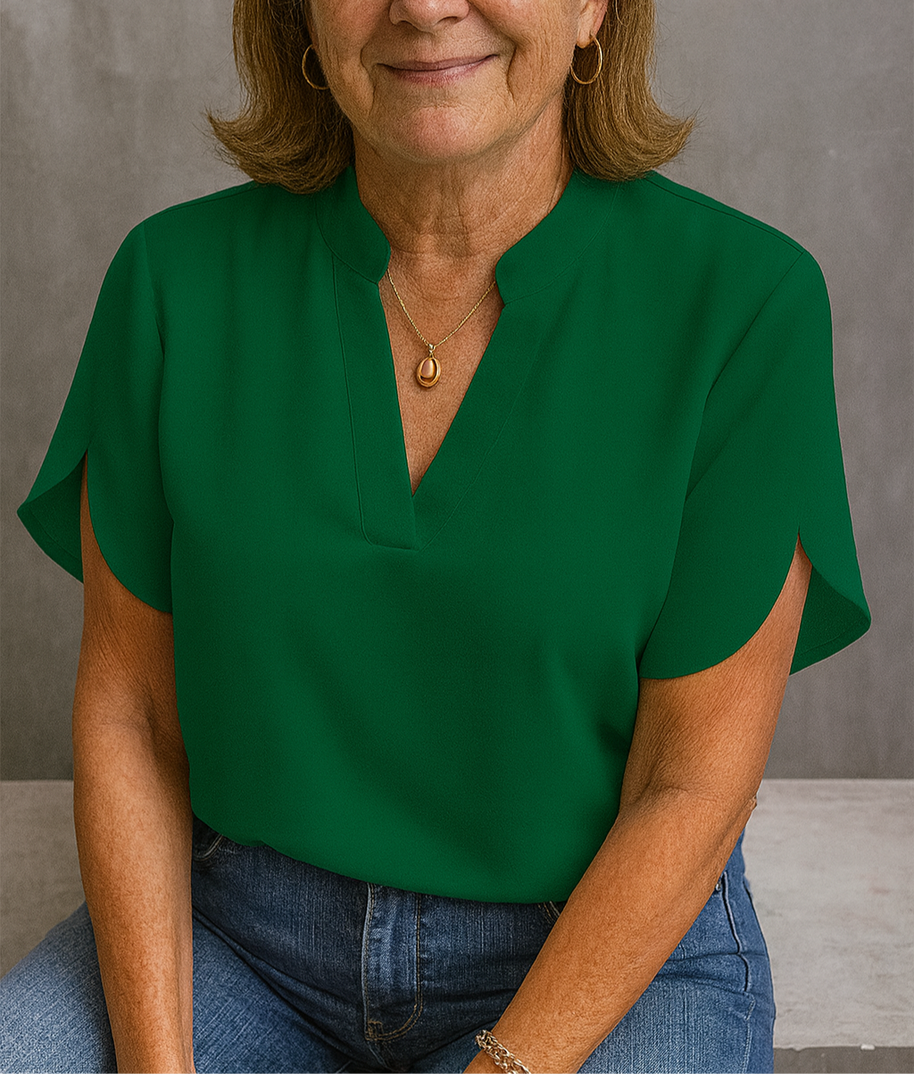 Marlow V-Neck Blouse