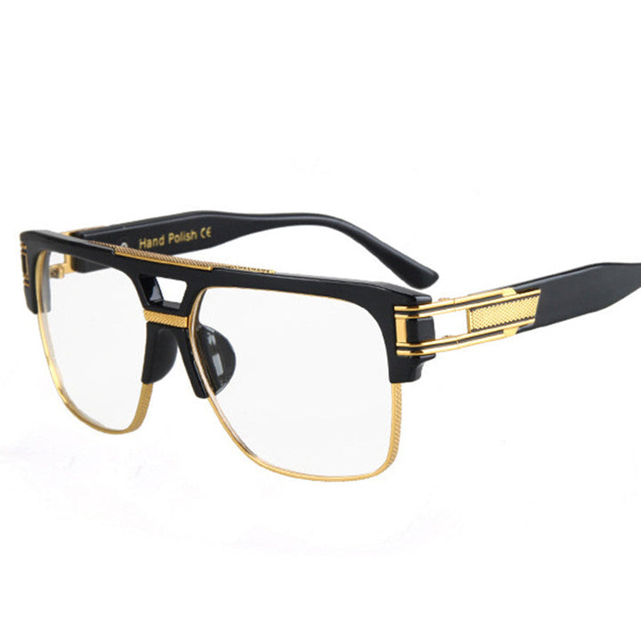Aurelius Gold-Trim Sunglasses